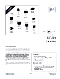 S2065J datasheet: Thyristor, 65 amperes, 200 volt S2065J