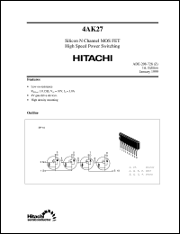 4AK27 datasheet: Power MOSFET array 4AK27