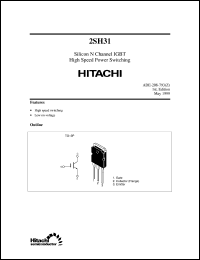 2SH31 datasheet: IGBT 2SH31