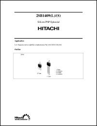 2SB1409(L) datasheet: Bipolar power general purpose transistor 2SB1409(L)