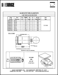 SL4007GTR datasheet: 1000 V, 1.0 A  silicon rectifier SL4007GTR