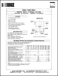 ER2C datasheet: 150 V, 2.0 A surface mount superfast rectifier ER2C