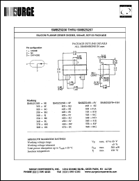 SMBZ-5232B datasheet: 5.6 V  500 mW, silicon planar zener diode SMBZ-5232B