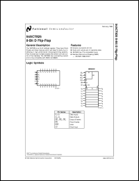 5962-9161101MLA datasheet: 8-Bit D-Type Flip-Flop 5962-9161101MLA