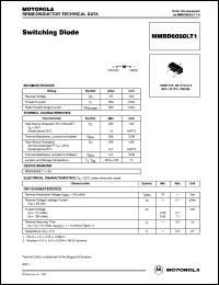 MMBD6050LT1 datasheet: Switching Diode MMBD6050LT1