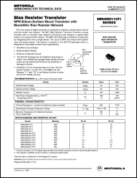 MMUN2214LT1 datasheet: Bias Resistor Transistor MMUN2214LT1