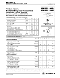 MMBT2131T3 datasheet: General Purpose Transistors MMBT2131T3