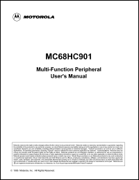 MC68HC901P datasheet: Multi-function peripheral, 4.0 MHz MC68HC901P