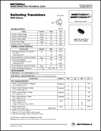 MMBT2369ALT1 datasheet: Switching Transistors MMBT2369ALT1