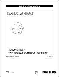 PDTA124EEF datasheet: 50 V, PNP resistor-equipped transistor PDTA124EEF