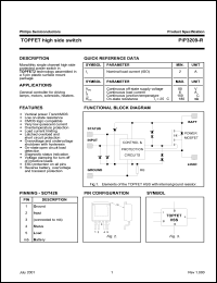 PIP3209-R datasheet: 50 V,  TOPFET high side switch PIP3209-R