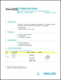 PSMN155-200K datasheet: 200 V, N-channel enhancement mode field-effect  transistor PSMN155-200K