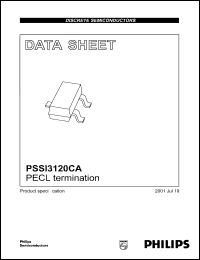 PSSI3120CA datasheet: 5 V, PECL termination PSSI3120CA