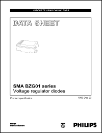 BZG01-C11 datasheet: 11 V, voltage regulator diode BZG01-C11