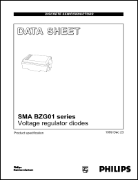 BZG01-C160 datasheet: 160 V, voltage regulator diode BZG01-C160