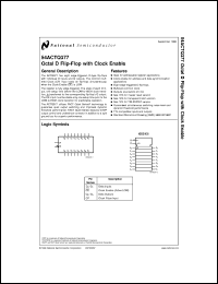 5962-9219001M2A datasheet: Octal D Flip-Flop with Clock Enable 5962-9219001M2A