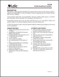 LD4100 datasheet: EEPR4 read/write controller LD4100