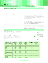 SMT50-100 datasheet: SMT50. Irm = 2microA @ Vrm = 90,max. Irm = 50microA @ Vr = 100V,max. SMT50-100