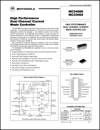 MC34065DW datasheet: High Performance Dual Channel Current Mode Controller MC34065DW