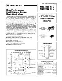 MC34065P-L datasheet: High Performance Dual Channel Current Mode Controllers MC34065P-L