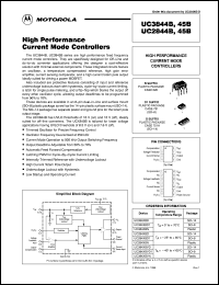 UC2844BDR2 datasheet: High Performance Current Mode Controller UC2844BDR2