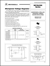 MC78LC30HT1 datasheet: Micropower Voltage Regulator MC78LC30HT1