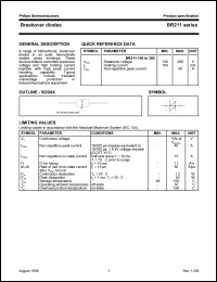 BR211-280 datasheet: 280 V, breakover diode BR211-280