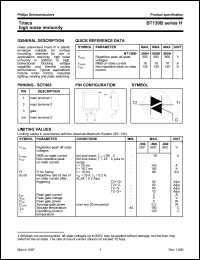 BT139B-600H datasheet: 600 V, triac high noise immunity BT139B-600H