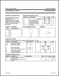 BUK456-100A datasheet: 100 V, power MOS transistor BUK456-100A