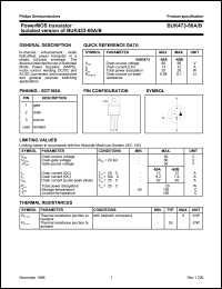 BUK473-60A datasheet: 60 V, power MOS transistor BUK473-60A