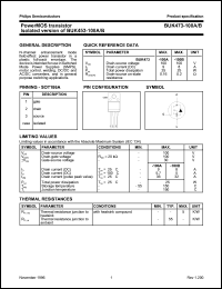 BUK473-100A datasheet: 100 V, power MOS transistor BUK473-100A