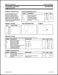 BUK563-80B datasheet: 80 V, power MOS transistor logic level FET BUK563-80B