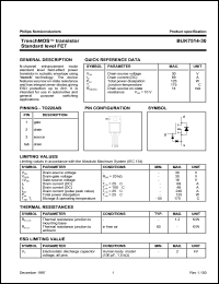 BUK7514-30 datasheet: 30 V, tranch MOS transistor standard level FET BUK7514-30