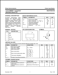 BUK7830-30 datasheet: 30 V, tranch MOS transistor standard level FET BUK7830-30