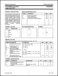 PHD3055L datasheet: 60 V, power MOS transistor logic level FET PHD3055L