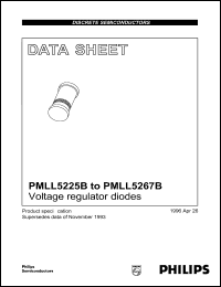 PMLL5226B datasheet: 3.3 V, voltage regulator diode PMLL5226B