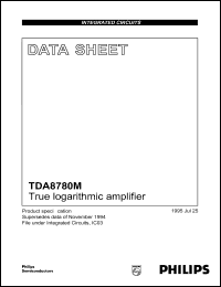TDA8780M datasheet: 5 V, true logarithmic amplifier TDA8780M