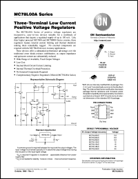 MC78L09ACP datasheet: Three-Terminal Low Current Positive Voltage Regulator MC78L09ACP