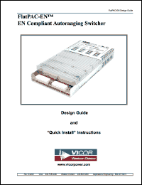 FL2-4050 datasheet: OutputV:2Vdc; inputV:85-264V; 15A; 40W; EN compliant autoranging switcher FL2-4050