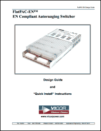 FL3.3-132100 datasheet: OutputV:3.3Vdc; inputV:85-264V; 15A; 132W; EN compliant autoranging switcher FL3.3-132100