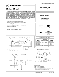 MC1455BDR2 datasheet: Timing Circuit MC1455BDR2