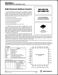 MC10E136FNR2 datasheet: 6-Bit Universal Counter MC10E136FNR2