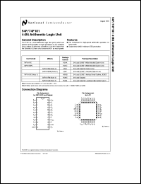 5962-8671002JA datasheet: 4-Bit Arithmetic Logic Unit 5962-8671002JA