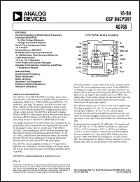 AD766JN datasheet: DSP DACport AD766JN