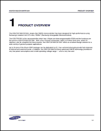 KM48C8004BS-45 datasheet: 8M x 8bit CMOS dynamic RAM with extended data out, 5V, 45ns KM48C8004BS-45