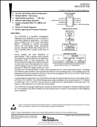 TCM1520AD datasheet: Monolithic ring detector TCM1520AD