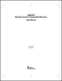 TMS3637P datasheet: Remote control transmitter/receiver TMS3637P