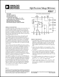 AD588BQ datasheet: InputV:36V; 600mW; high precision voltage reference AD588BQ