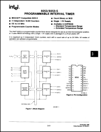 P8253-5 datasheet: Programmable interval timer P8253-5