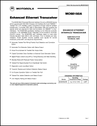 MC68160AFB datasheet: Enhanced ethernet transceiver MC68160AFB
